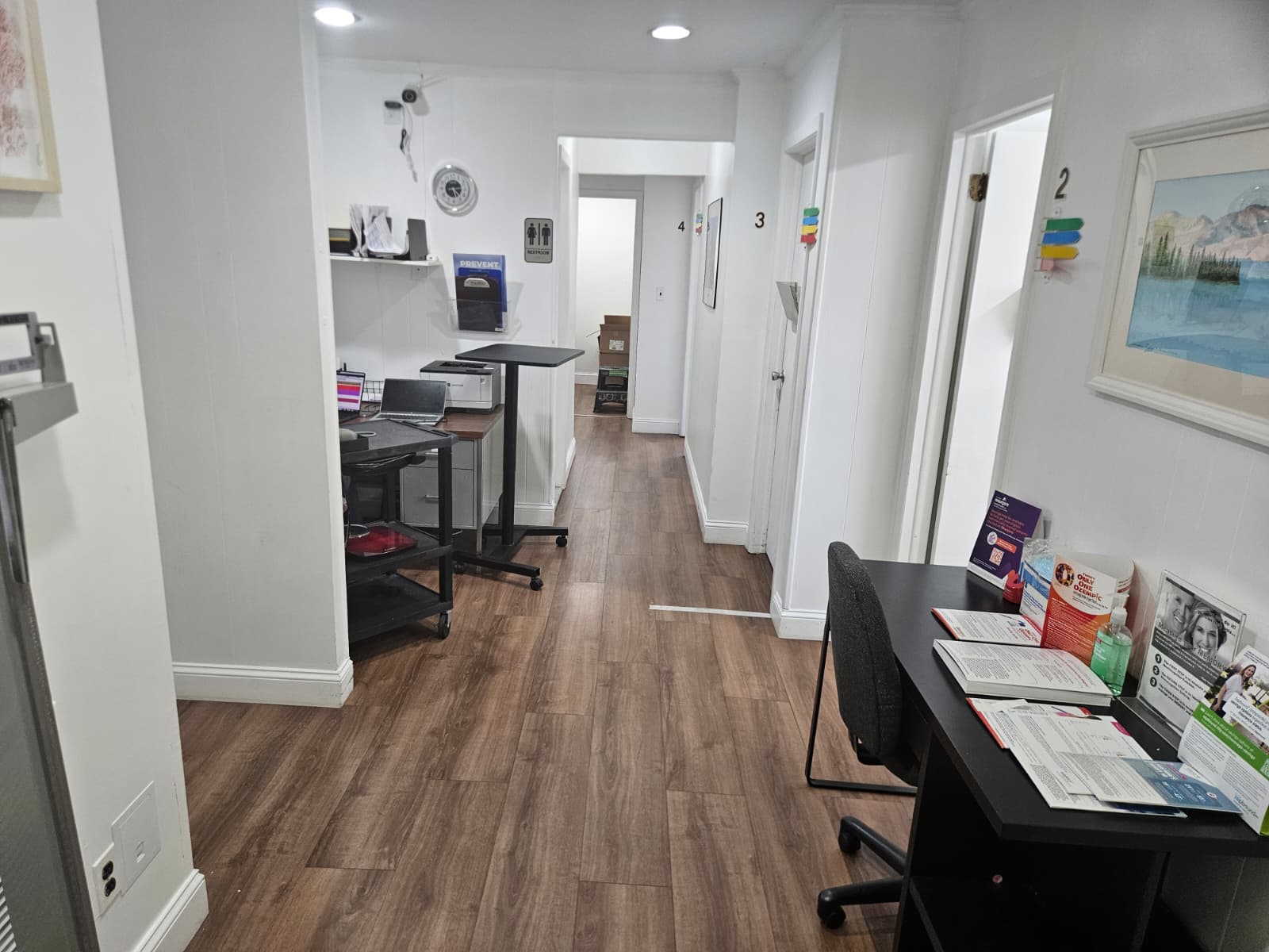 Clinic consultation room